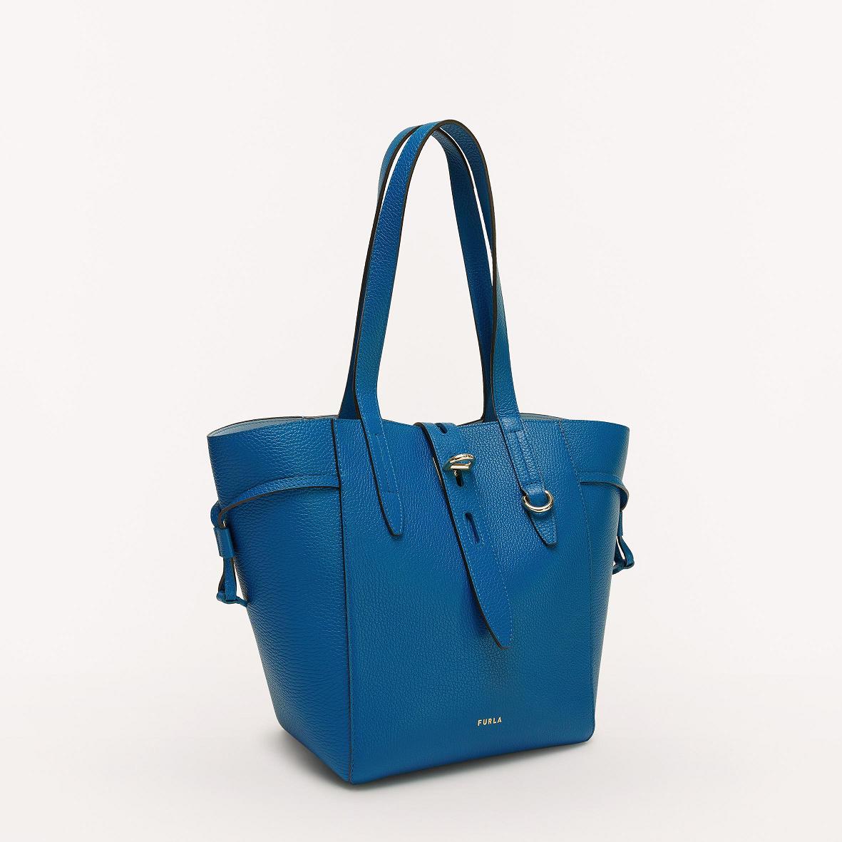 Women Furla Net Handbags Malaysia 05238JNTD Blue